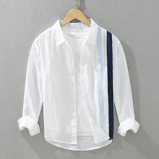 Men's Linen Blend Designer Casual Cotton Shirt | Pack of 2