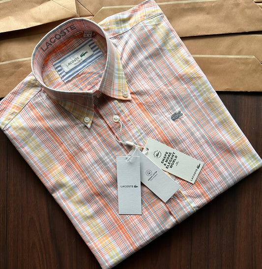 Premium Checked Designer Casual Cotton Shirt | Pack of 2