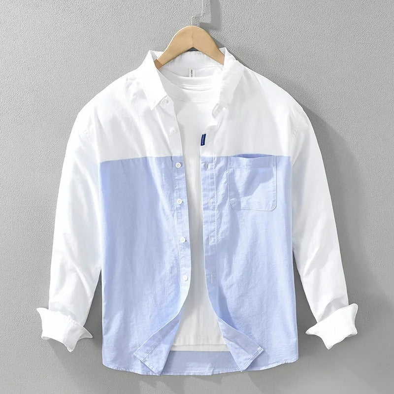 Dual Tone Designer Casual Cotton Shirt | Pack of 2