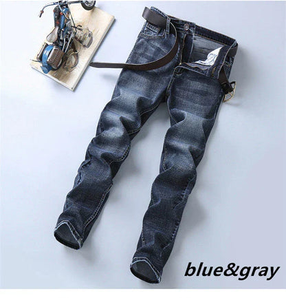 Men's Stretch Straigh Denim Jeans | Pack of 2