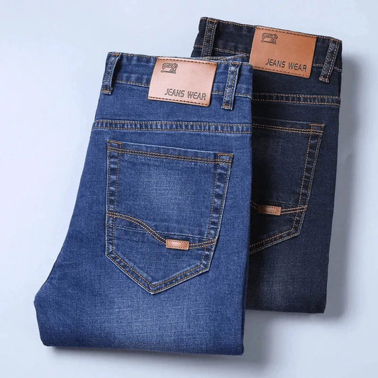 Men's Stretch Straigh Denim Jeans | Pack of 2